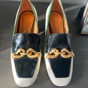 Tory Burch pumps. Very comfortable.